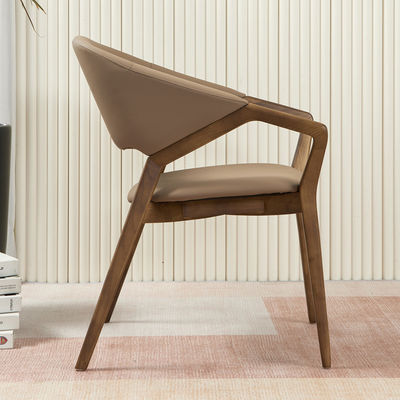 Muebles de comedor modernos W58*D61*H80CM Silla nórdica sillas de madera sólida para restaurante