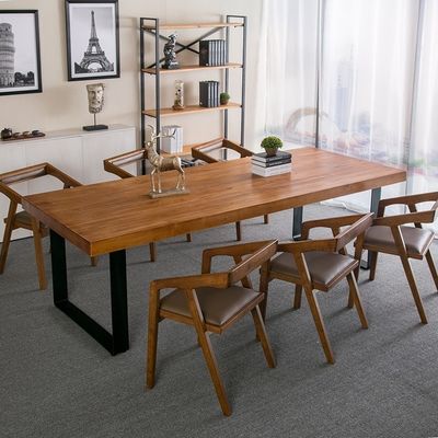 No hay silla de madera plegada para comedor moderno sillas de madera sólida para restaurante con color natural