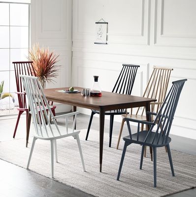 Personalización silla de comedor de tejido de reposabrazos de madera moderna para la mayor cantidad en restaurantes y hoteles