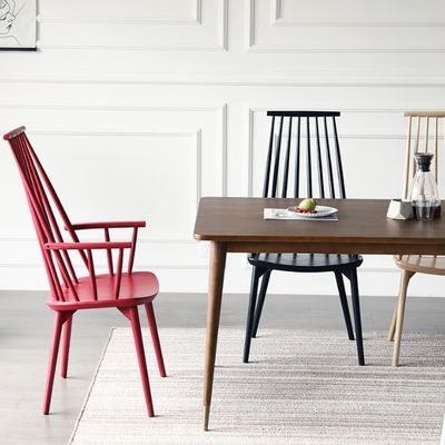 Personalización silla de comedor de tejido de reposabrazos de madera moderna para la mayor cantidad en restaurantes y hoteles