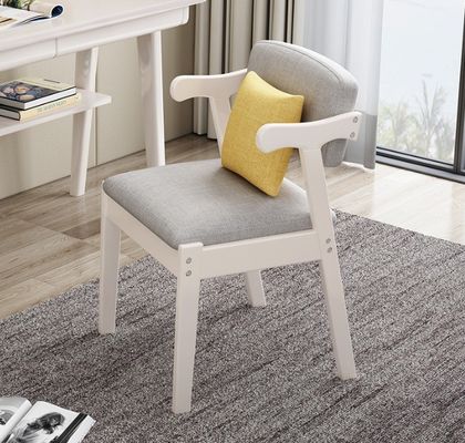 Silla de comedor de madera sólida nórdica moderna con reposabrazos NO Plegable Estilo de diseño Moderno Plegable NO
