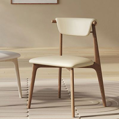 Embalaje de correo Y sillas de madera sólida para comedor moderno