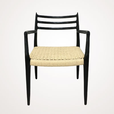 Muebles de diseño de salón silla de comedor silla de madera de cereza moderna silla de madera sólida