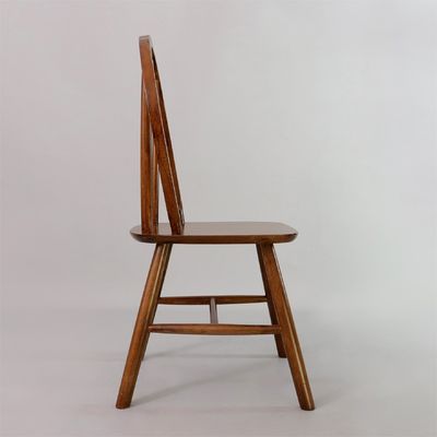 Color natural moderno Muebles de madera nórdica tapizados sillas de comedor de madera maciza para hoteles Restaurantes
