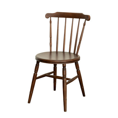 No hay silla de comedor de madera sólida de estilo nórdico de lujo perfecta para el comedor