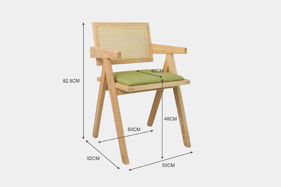 Muebles para hoteles y restaurantes sillas de comedor de madera sólida nórdica caliente con respaldo de rodillo tapizado en alta demanda