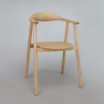 Silla de comedor de madera sólida nórdica de lujo para comedor W55*D47.5*H74.5 cm con servicio OEM aceptado