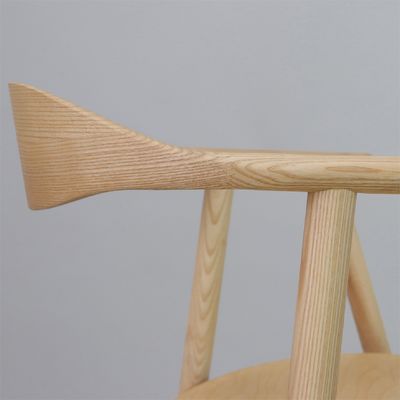 Silla de comedor de madera sólida nórdica de lujo para comedor W55*D47.5*H74.5 cm con servicio OEM aceptado