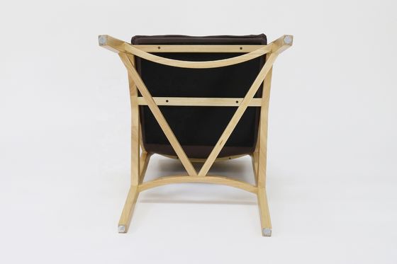 Servicio OEM aceptado silla de comedor de cuero de PU moderna para muebles de madera sólida