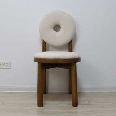 Silla de comedor de diseño de respaldo de lujo totalmente ensamblada para hotel y restaurante modernos