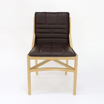 Instalaciones de ocio Silla de comedor de madera maciza para restaurante Modernidad sencillez Muebles para el hogar W54*D57*H88.5CM