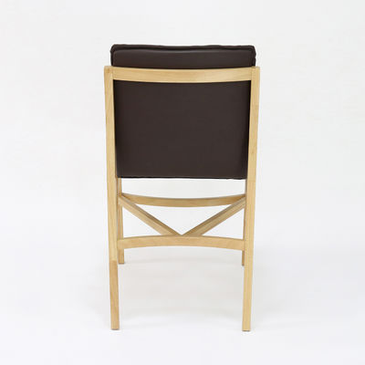 Instalaciones de ocio Silla de comedor de madera maciza para restaurante Modernidad sencillez Muebles para el hogar W54*D57*H88.5CM