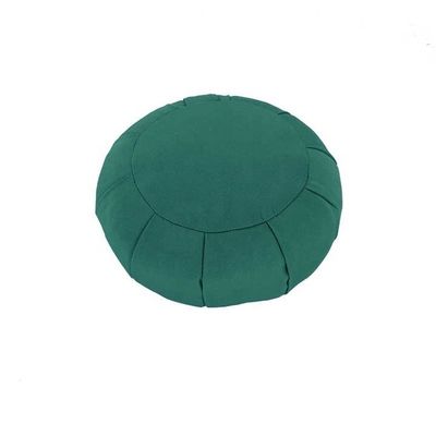 Silla de comedor de tela de algodón azul oscuro moderna con casca de trigo sarraceno reforzada y madera sólida