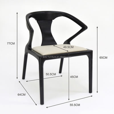 Muebles de hoteles y restaurantes Silla de comedor de madera con función ajustable