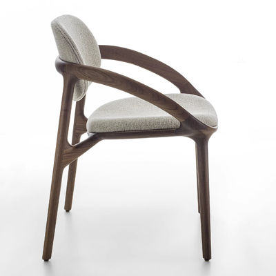 Estilo de diseño moderno personalizar lujo silla de comedor de madera sólida para muebles de restaurante