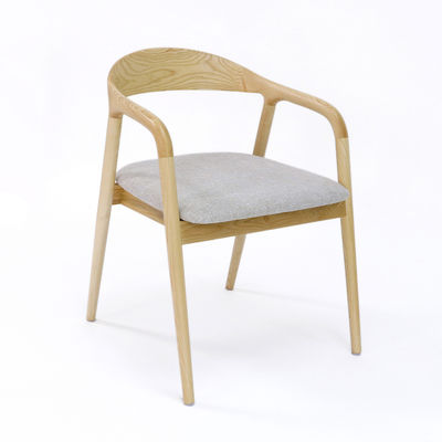Sillones de comedor de madera maciza personalizados para restaurantes Muebles de madera modernos