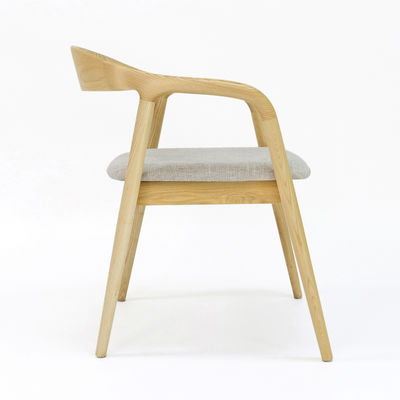 Sillones de comedor de madera maciza personalizados para restaurantes Muebles de madera modernos