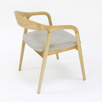 Sillones de comedor de madera maciza personalizados para restaurantes Muebles de madera modernos