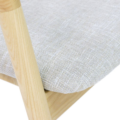 Sillones de comedor de madera maciza personalizados para restaurantes Muebles de madera modernos
