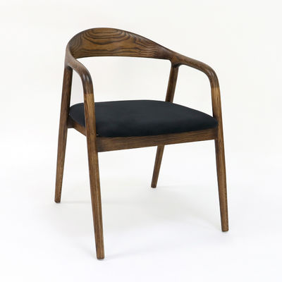 Sillones de comedor de madera maciza personalizados para restaurantes Muebles de madera modernos