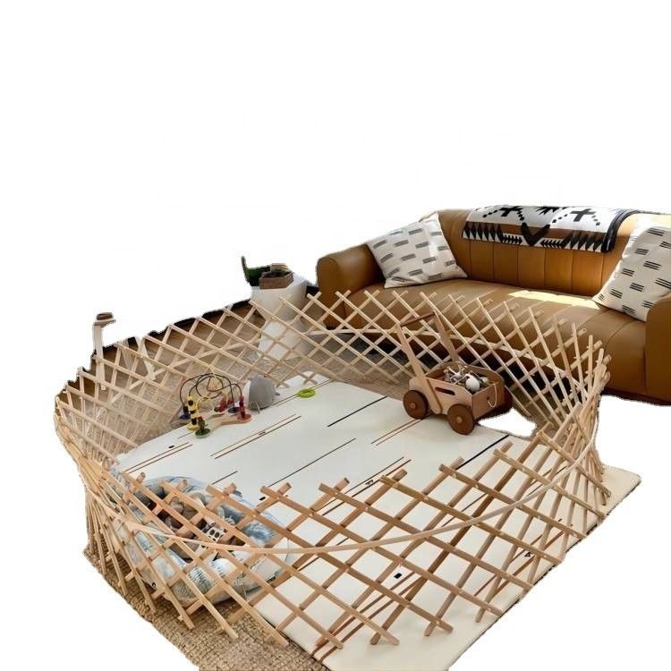 Eco Amigable Gran Niño Jardín de Leña para Aprendizaje Montessori Robusto Plegable y Personalizable