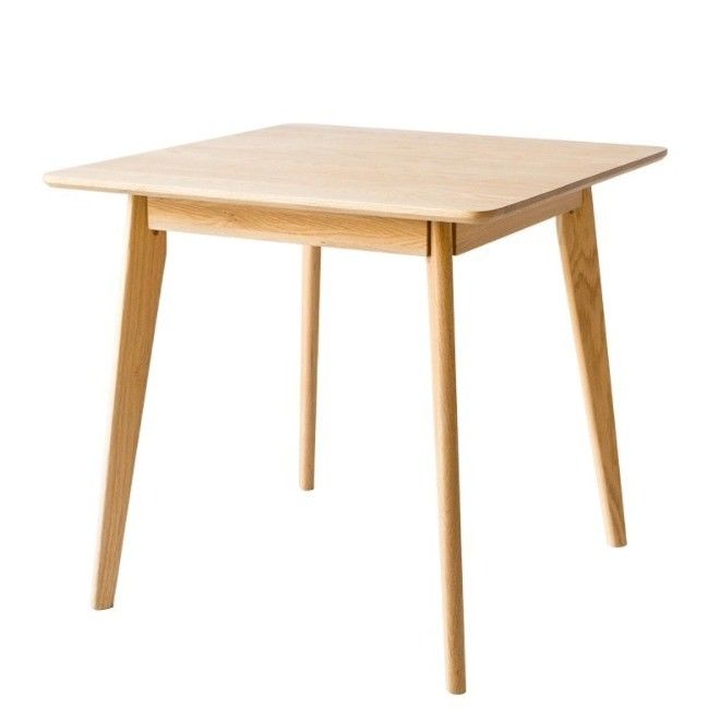 Última elaboración personalizada exquisita Mesa de comedor de madera sólida 120 * 60 * 75cm en forma rectangular