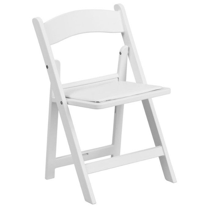 Silla plegable portable para eventos de bodas Material de madera PP