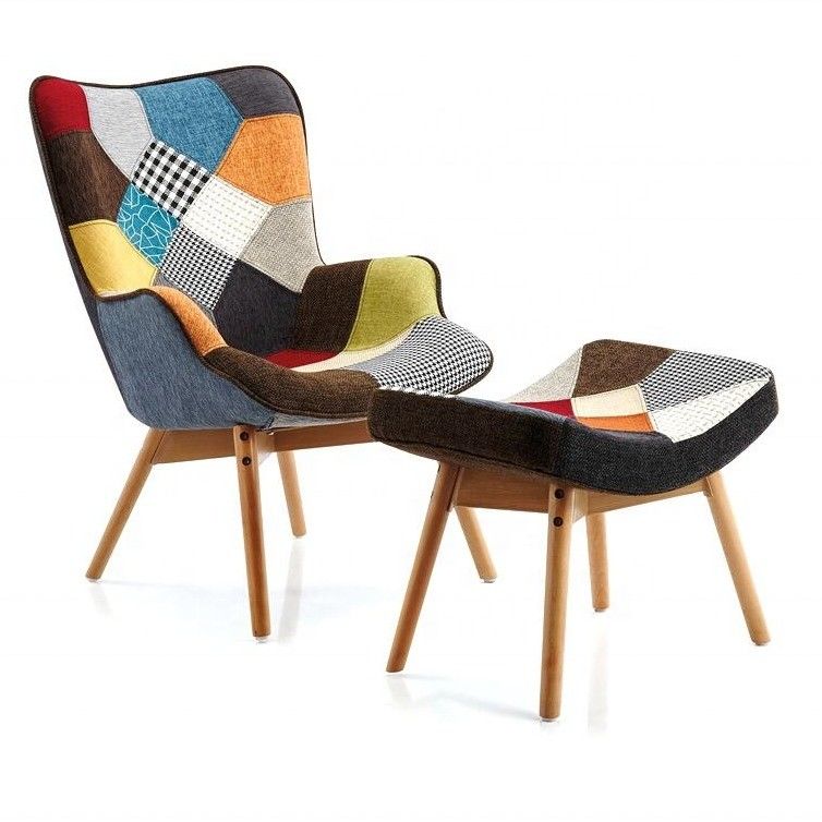 Envase de correo general Muebles para el hogar personalizados Economía práctica Ocio Silla de salón con piernas de madera Silla de estudio