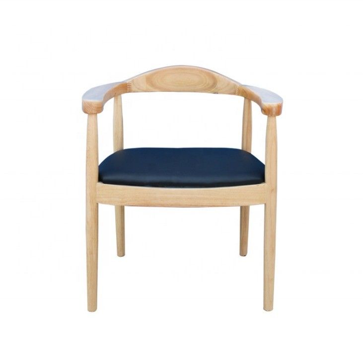 Silla de comedor de madera ecológica para los amantes del café en hoteles y hogares contemporáneos