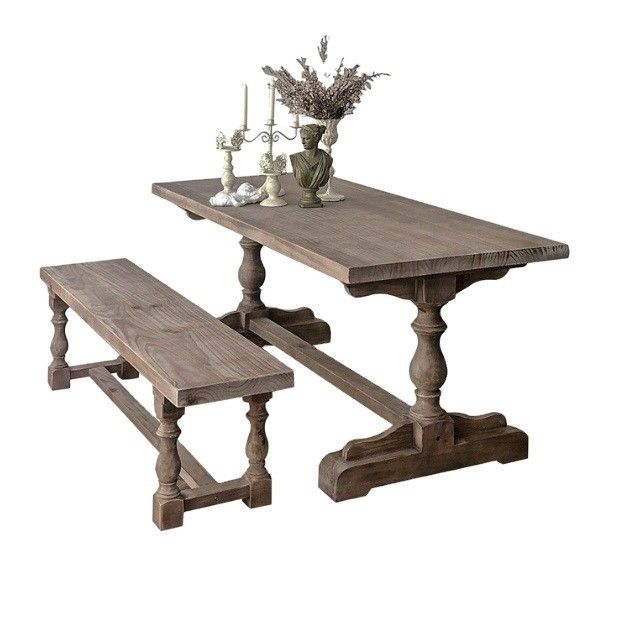 Silla de comedor con marco de madera de pino para diseño único de muebles cocina restaurante mesa plegable