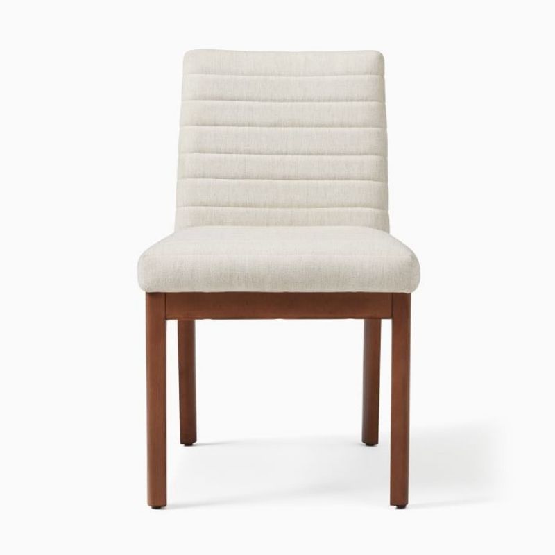 Silla de comedor de espalda baja Nordic Winston con piernas sólidas para hoteles Restaurantes Silla de comedor General Muebles para el hogar y hoteles