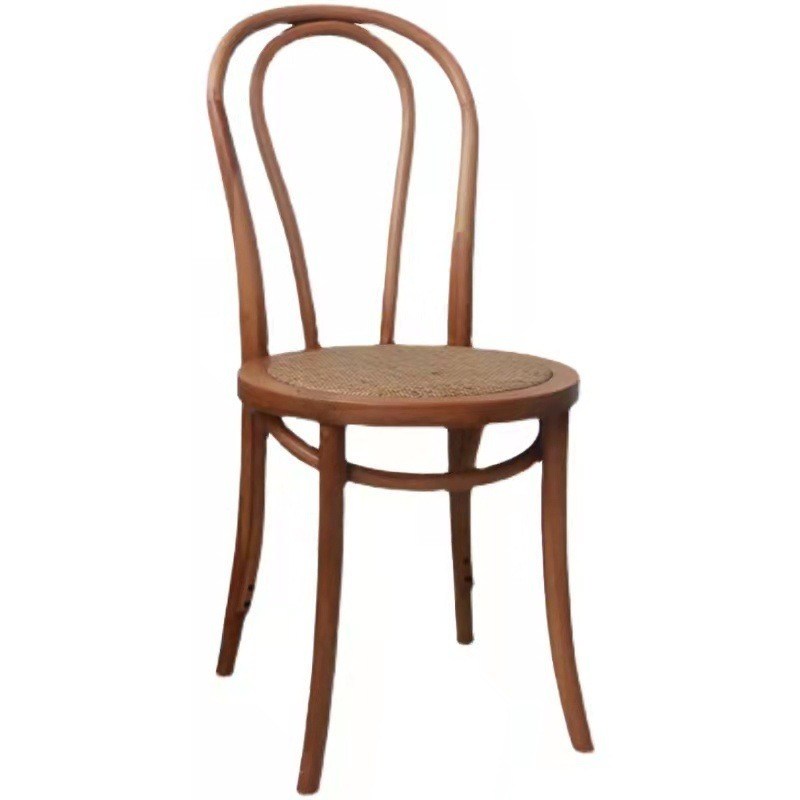 Silla de restaurante de madera hecha a mano con tamaño personalizado y colores originales