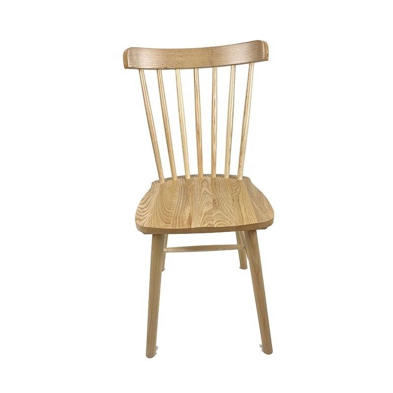 General Muebles para el hogar Embalaje de correos Y Muebles Windsor Silla de madera maciza Diseños de cafetería Sillones Restaurante Silla de comedor