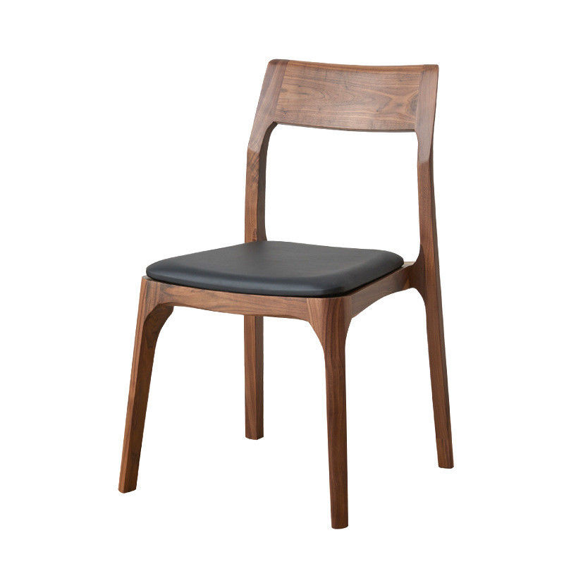 Silla de madera apilada moderna para restaurantes Muebles de comedor Sillones de comedor de madera maciza