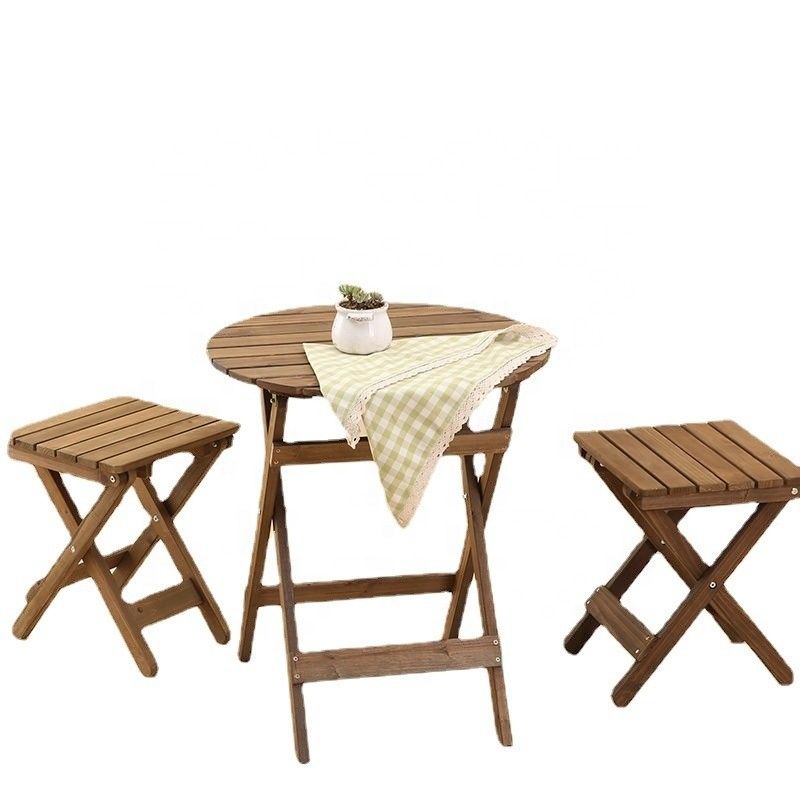 Embalaje de correos y muebles duraderos para patio al aire libre con madera sólida
