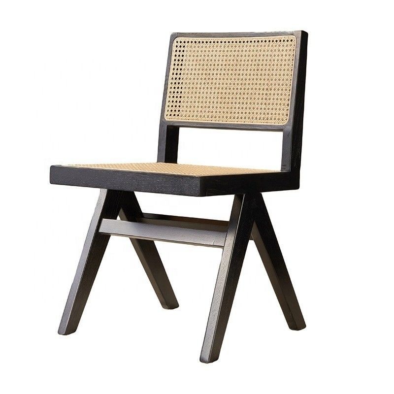 Servicio OEM Aceptado Silla de comedor moderna de madera sólida nórdica para muebles de jardín, salón, café y restaurante