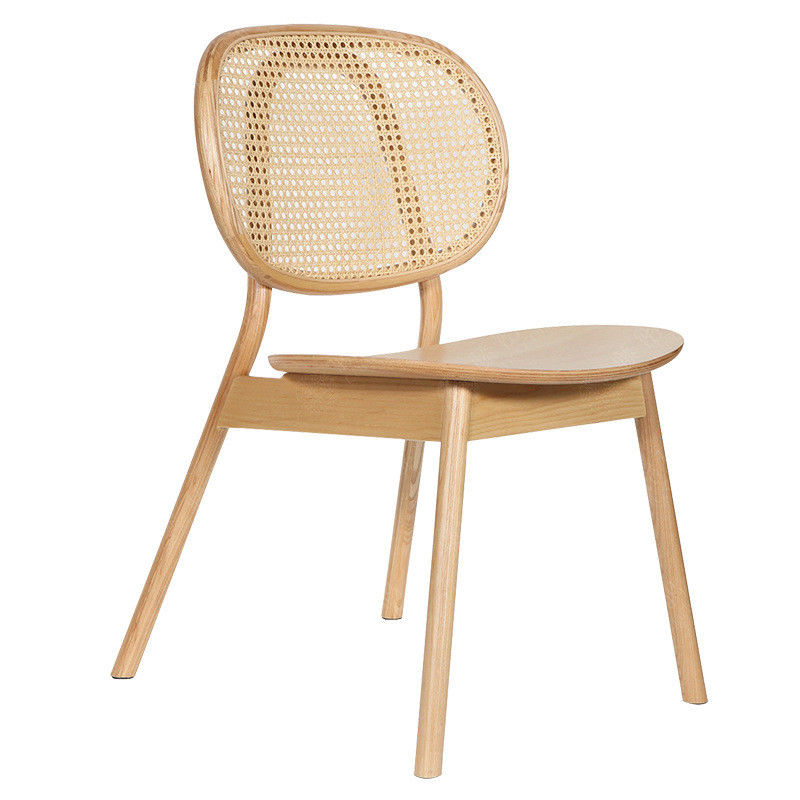 Últimas sillas de rotín de 5 estrellas Muebles de roble sólido sillas de oficina ya hechas personalizadas en diseño moderno