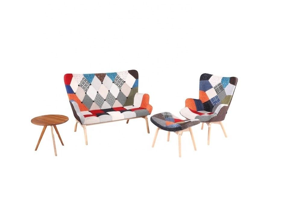 Set de mesa y silla de comedor de altura ajustable para muebles de restaurante de madera sólida