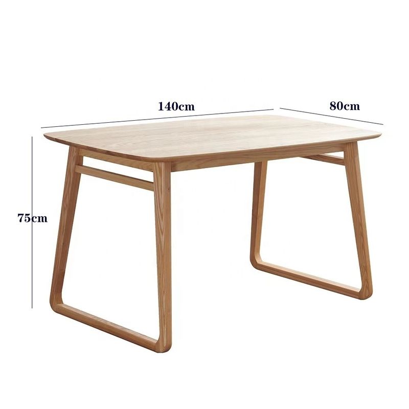 Casa Muebles de madera de mesa de comedor rectangular garantizado para la decoración del comedor