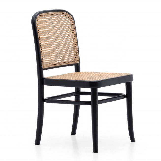 Silla de comedor plegable de ratán para eventos y bodas