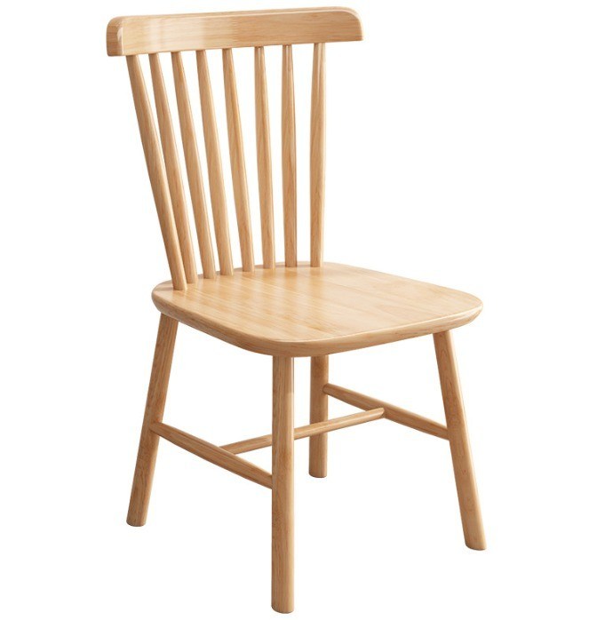 Silla de comedor de madera sólida moderna para el restaurante Windsor Diseño y durabilidad