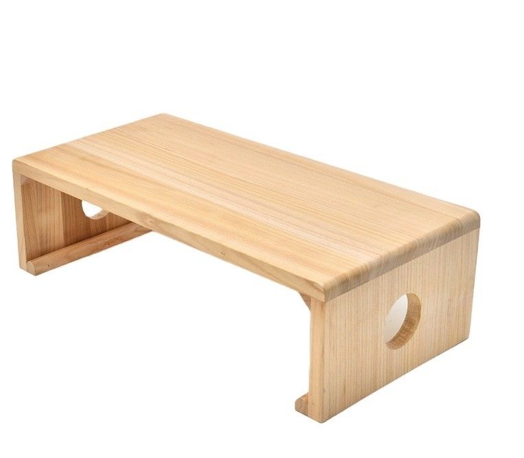 Mesa de café de diseño moderno para el salón de la villa Muebles de madera maciza Mesa de extremo