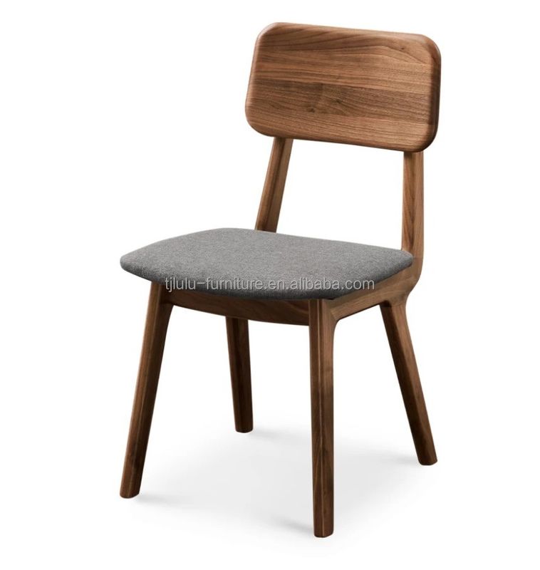 Embalaje de correo N silla de comedor para silla de madera moderna Tejido Muebles para el hogar Hotel sillas de restaurante