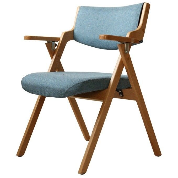 Silla plegable Tejido de roble Madera de metal sillas plegables para comedor para eventos W50*D60*H82CM Muebles de comedor