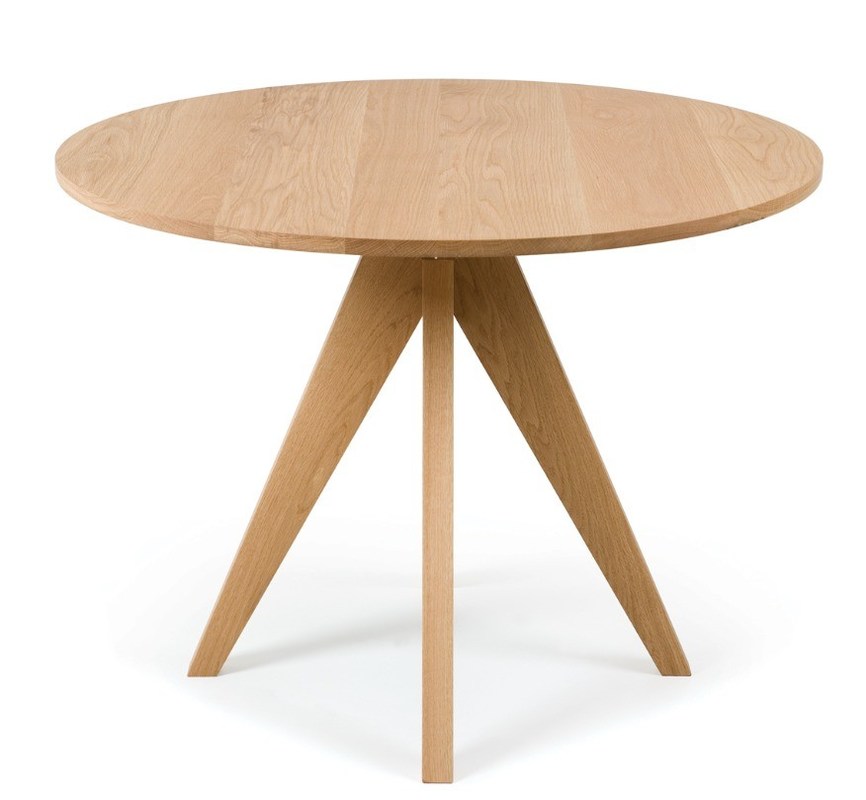 No Doblado Moderno de madera nórdica Muebles de mesa de café lateral de madera sólida Mesa de café acabado Nitrolacquer para el salón