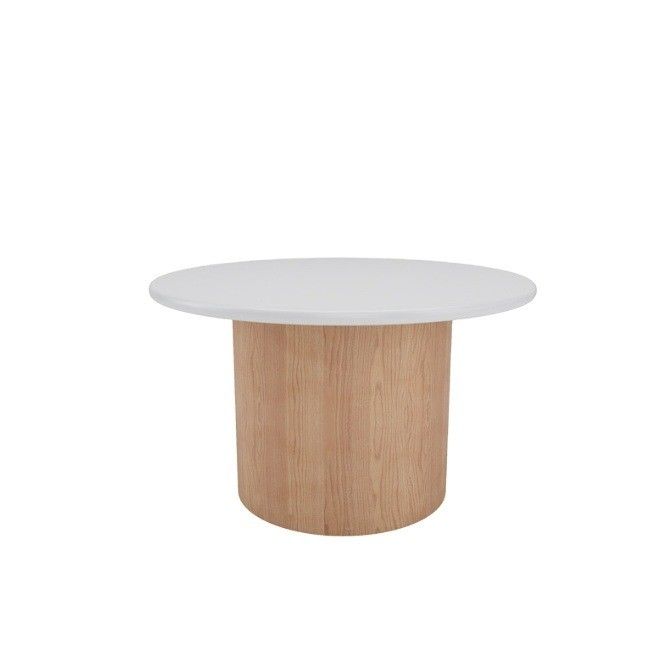 NO Mesa de comedor de madera redonda plegada para comedor moderno Muebles de sala de estar Muebles para el hogar