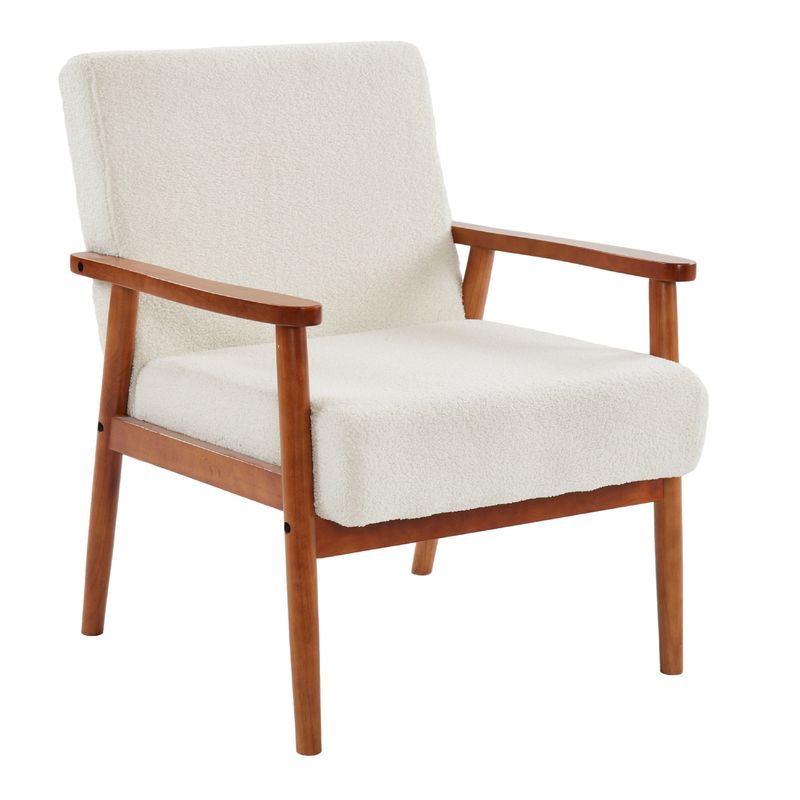 Silla de sofá de madera de tejido sólido de exterior silla de madera para sala de estar y hotel correo de embalaje N silla de asiento blando de diseño moderno