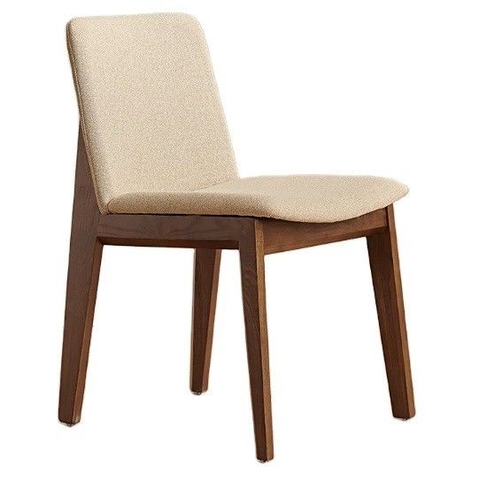 Diseño moderno marco de madera de ashwood italiano clásico de lujo silla de comedor de madera para el salón sofisticación