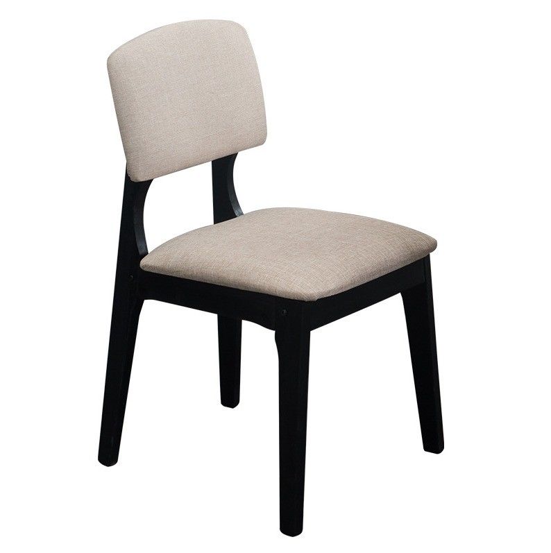 Muebles de comedor modernos sillas de madera maciza con acabado de nitrolacquer para muebles de restaurante