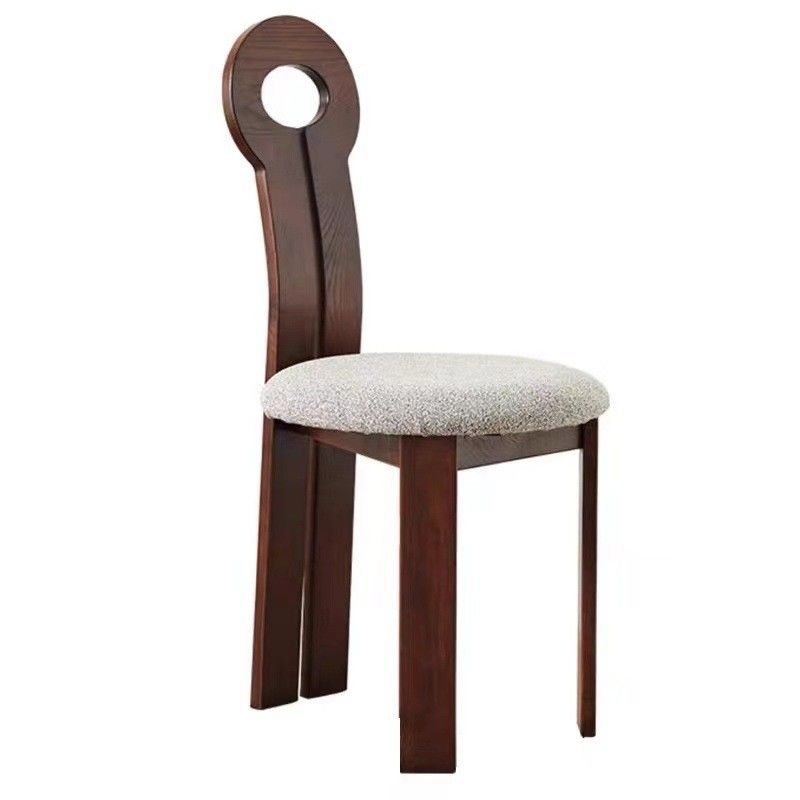 Muebles para hoteles y restaurantes Cama de comedor de madera sólida con cojín de tela W40*D47*H90CM